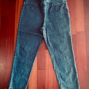 Ruby Rd. Pull On Jeans Sz 16